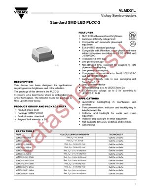 VLMD3100-GS08 datasheet  